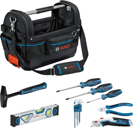 Nieuwe echte Bosch 1600A02H5B GWT 20 en Hand Tools Set Professional Combo Kit