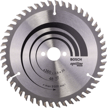 Ny äkta Bosch 2608640732 Optiline Wood Circular Saw Blade