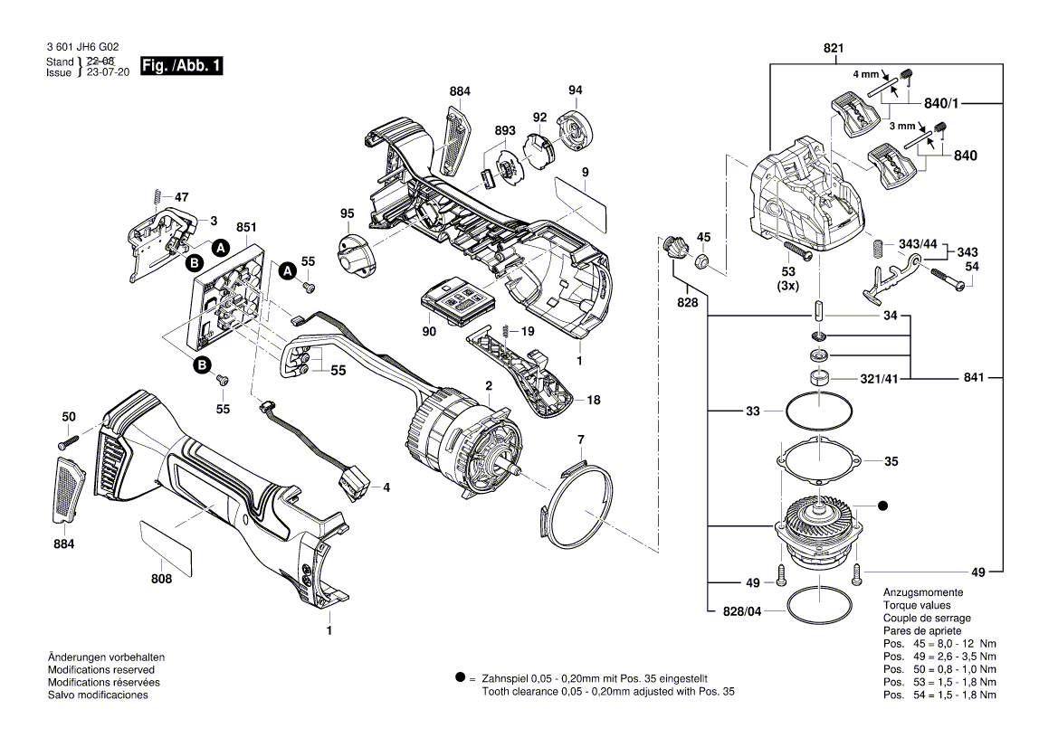 Neues Original-Elektronikmodul 1607000EB4 von Bosch