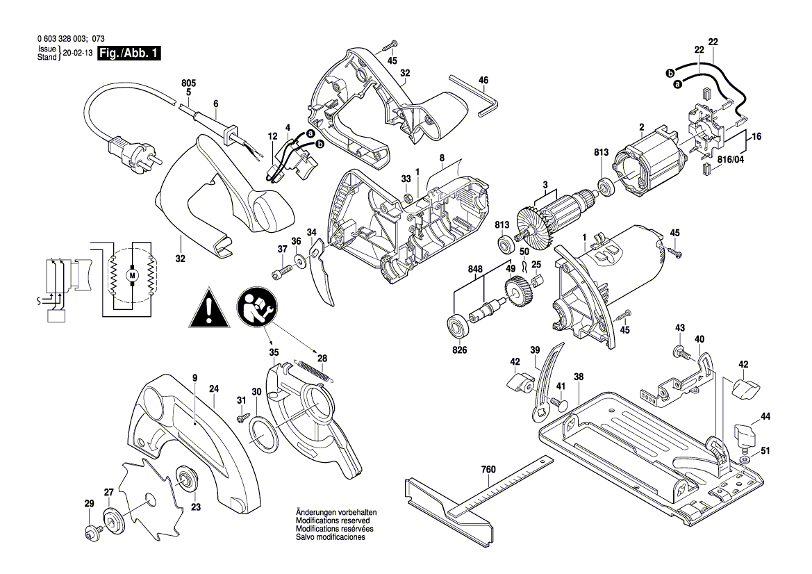 New Genuine Bosch 2608005036 Parallel-Guide