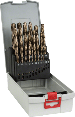 Nieuwe echte Bosch 2608587018 HSS Twist Drill Bit Cobalt Set, Probox, 19-delige