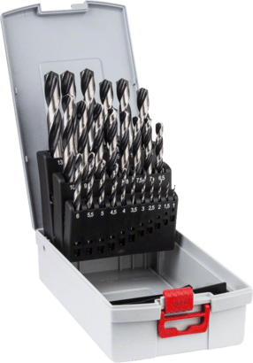 New Genuine Bosch 2608577352 HSS Twist Drill Bit PointTeQ Set, 5-Pieces For