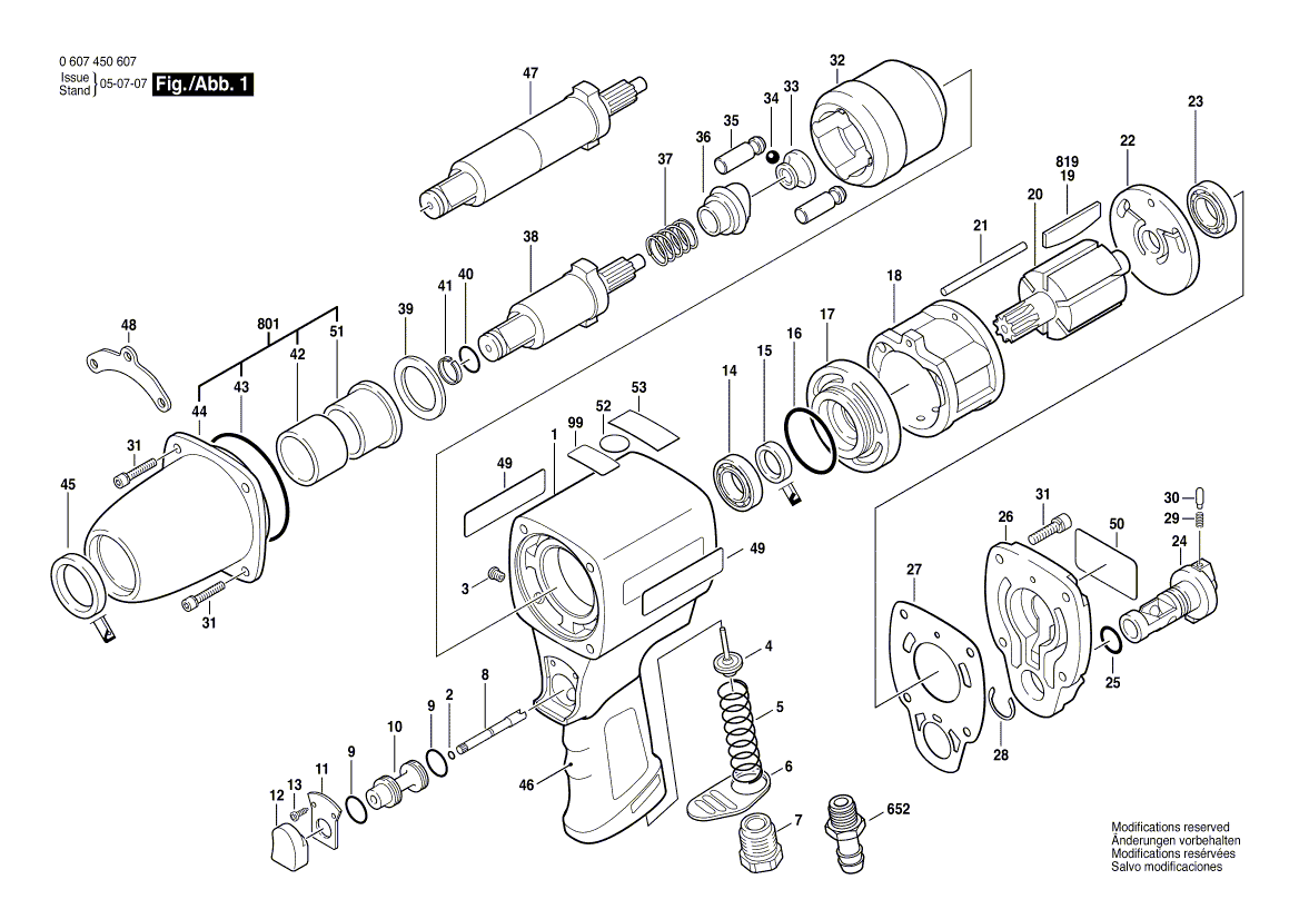 Nouveau véritable Bosch 3609202734