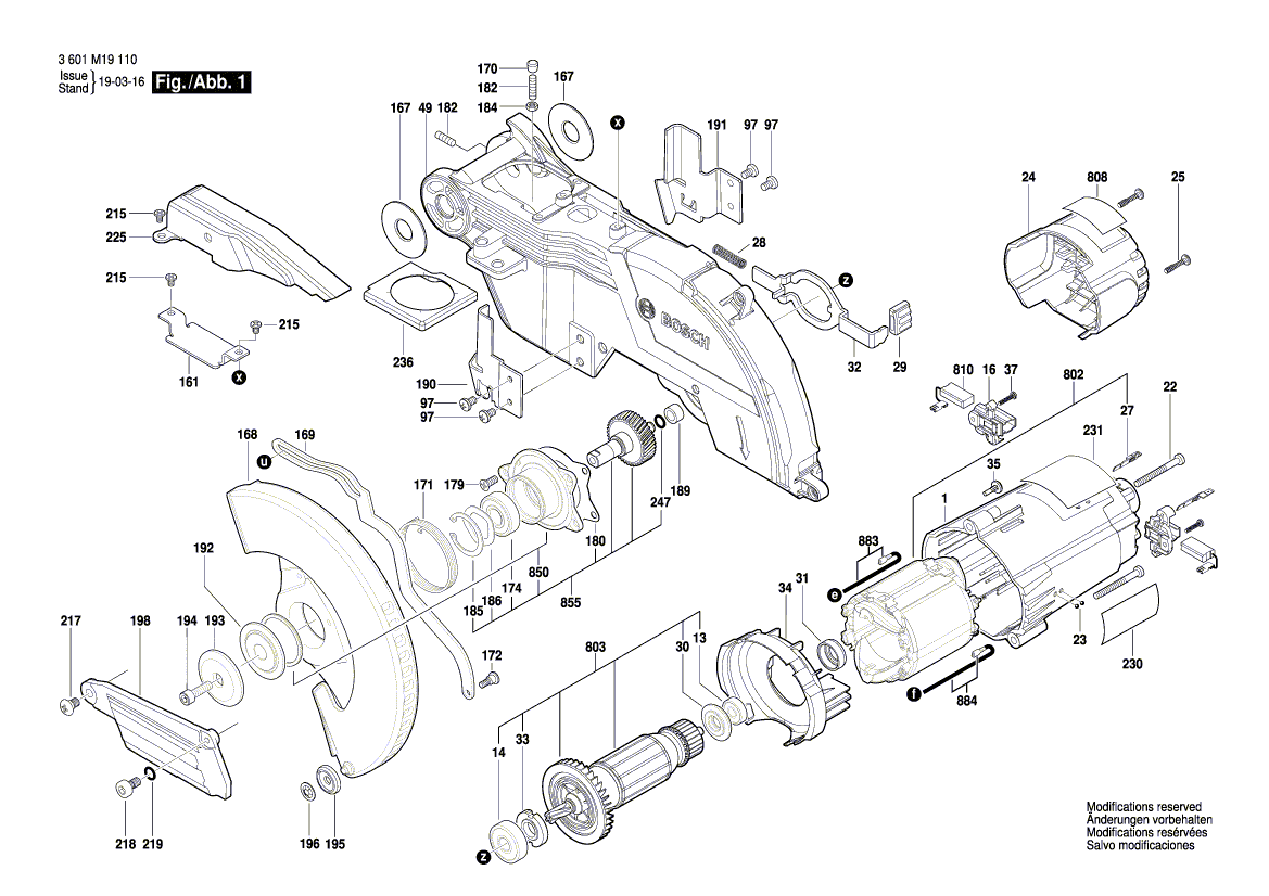 Neuer echter Bosch 1609b03712 Gehrungszaun