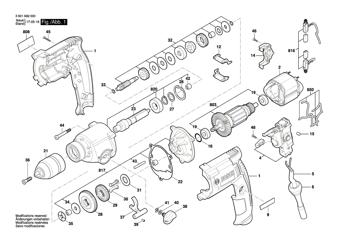 Ny ekte Bosch 160111A3U7 -typeskilt