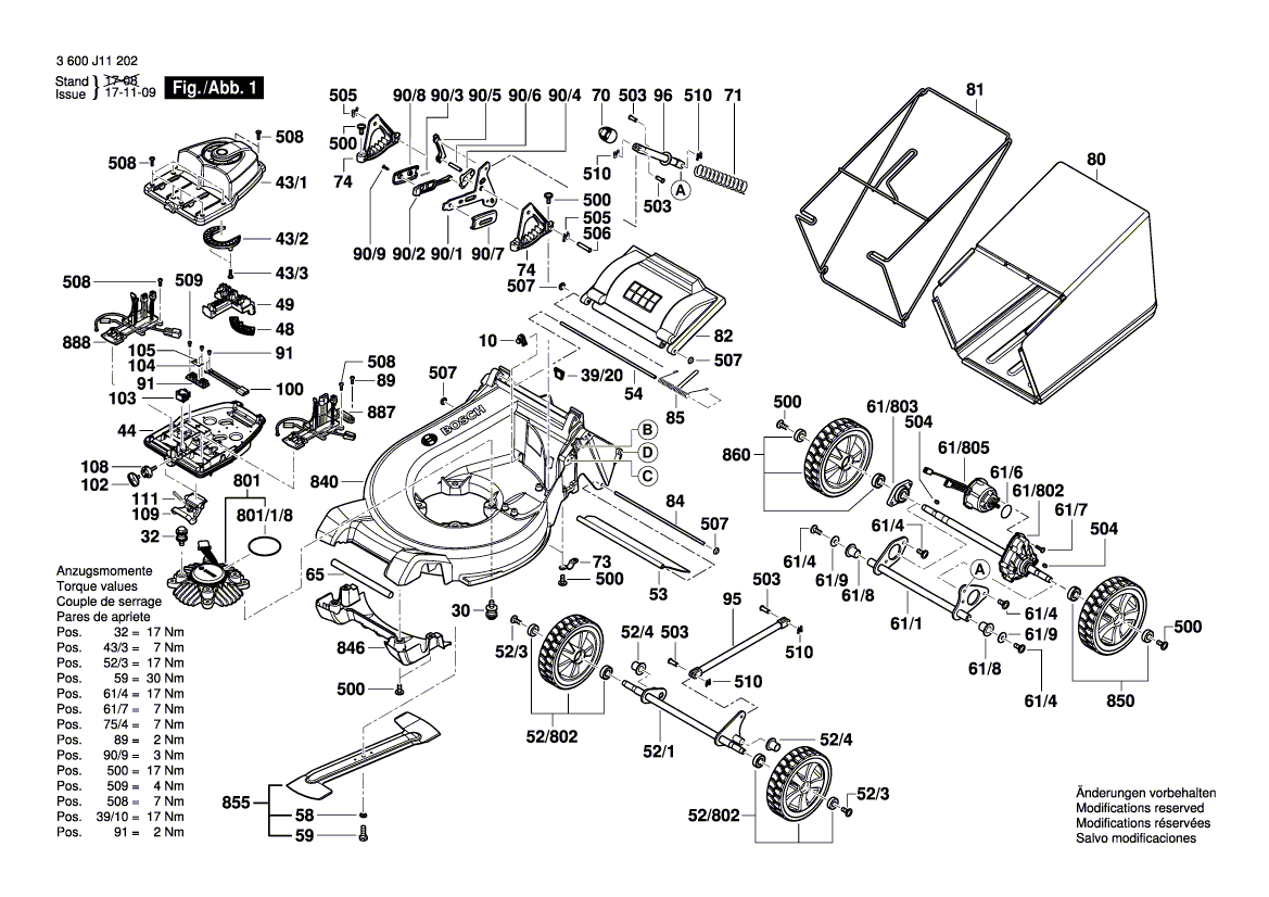 NOUVEAU véritable manche de câble BOSCH F016L76346