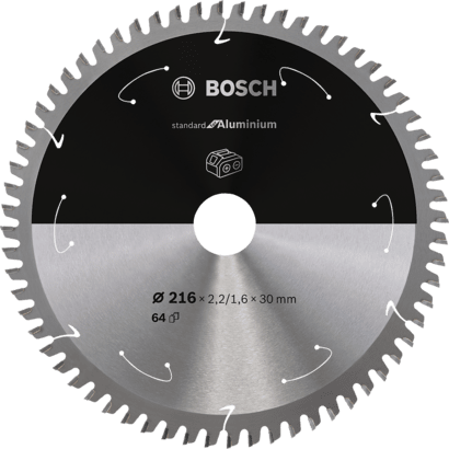 New Genuine Bosch 2608837776 Standard for Aluminium Circular Saw Blade For