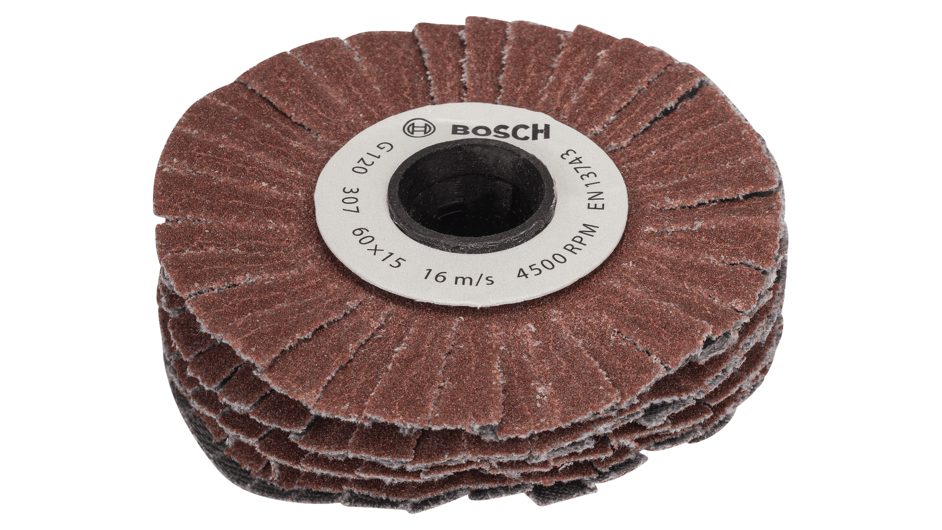 New Genuine Bosch 1600A00155 Sanding wheel (flexible) 120 System Accessories