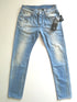 Takeshy Kurosawa Menns Distressed Tapered Jeans