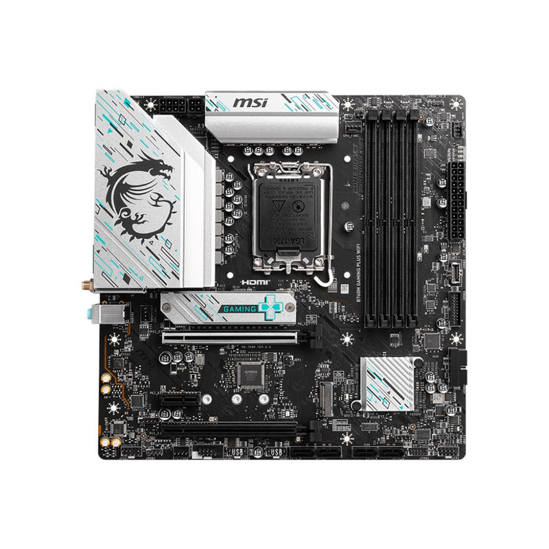 MSI B760M GAMING PLUS WIFI, Processor family Intel, Processor socket LGA1700, DDR5
