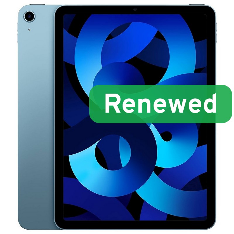 Apple Renewed CPO — iPad Air 2024 Wifi 6th A2902, Blue, 8 GB, 256 GB