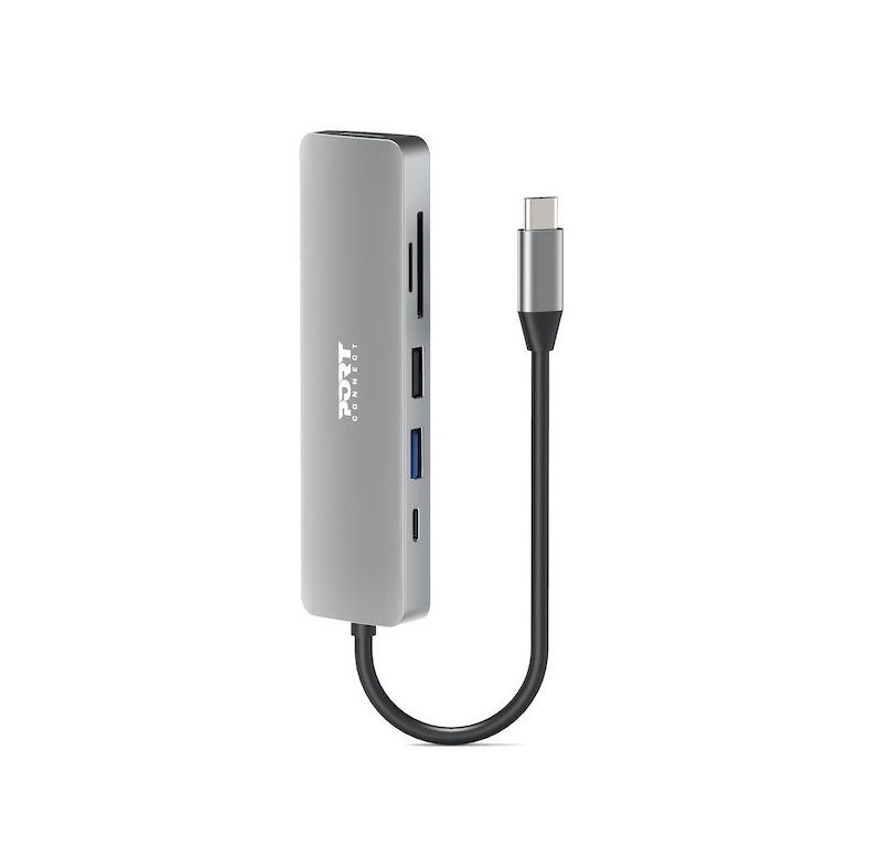 PORT CONNECT — Mobile docking station 1 X 4K USB-C 5 devices, 100W