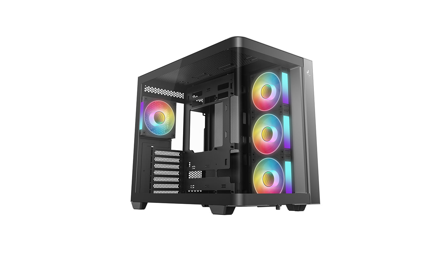 Deepcool Case CG530U 4F, Black, Midi Tower