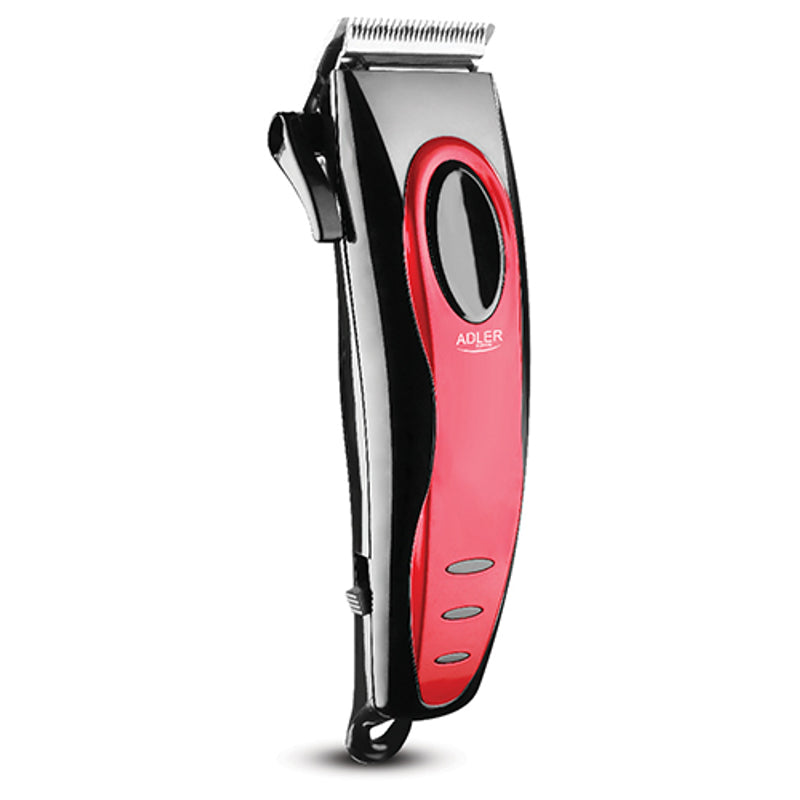 Adler AD 2825 — Hair clipper, Corded, Red