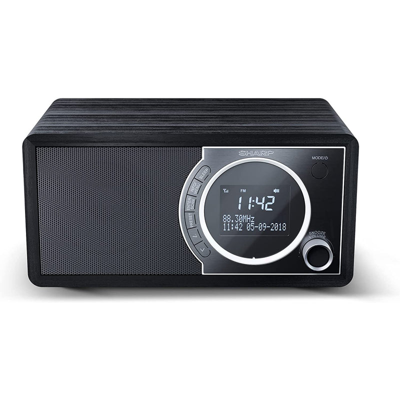 Sharp DR-450(BK) — Digital Radio, Bluetooth, Midnight Black