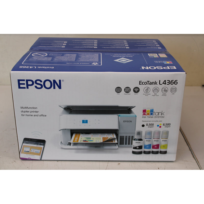 Epson EcoTank L4366 — Multifunctional printer, Inkjet, Colour, A4