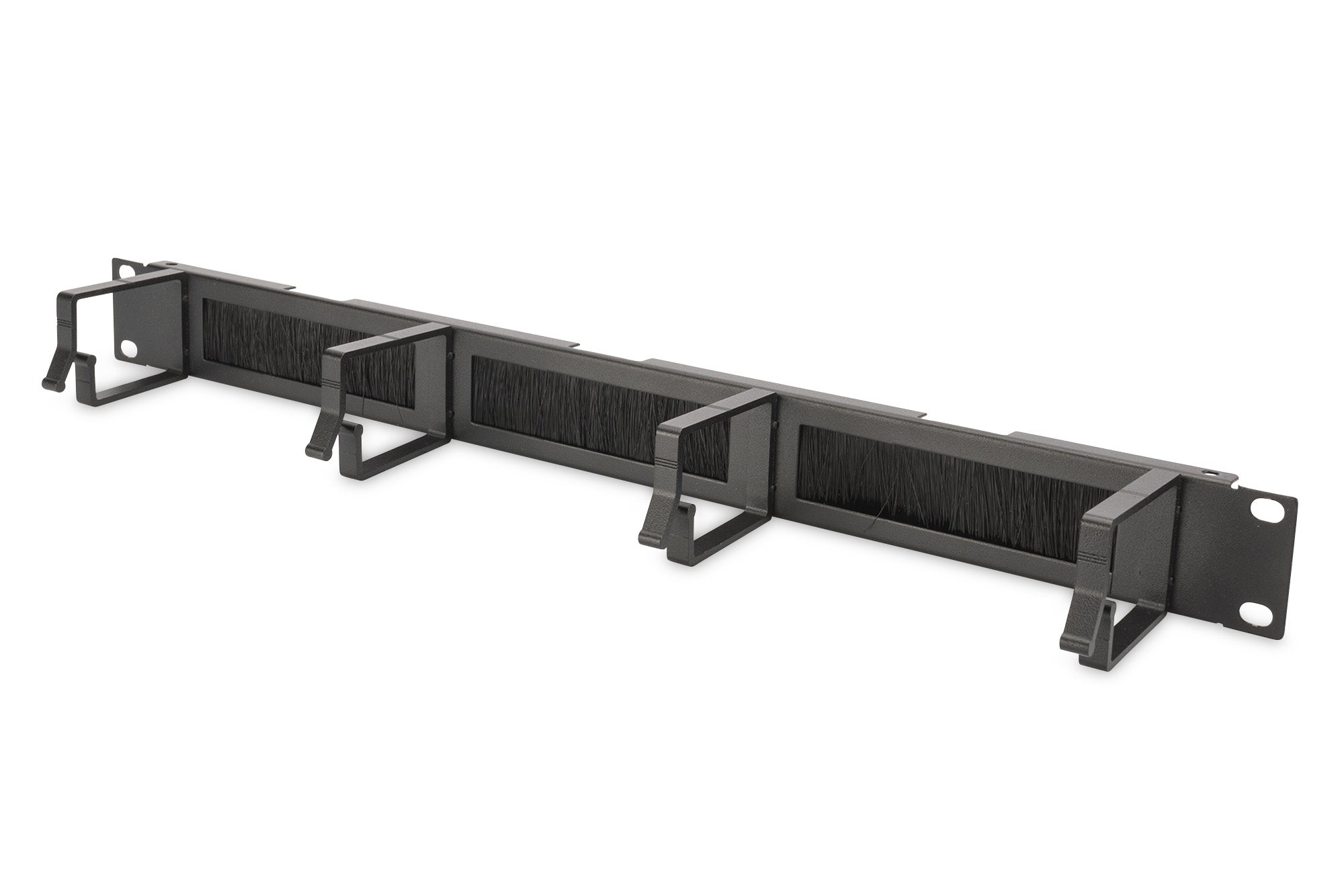 Digitus DN-97663 — Cable Management Panel with Brush Entries for 483 mm (19") Cabinets, 1U