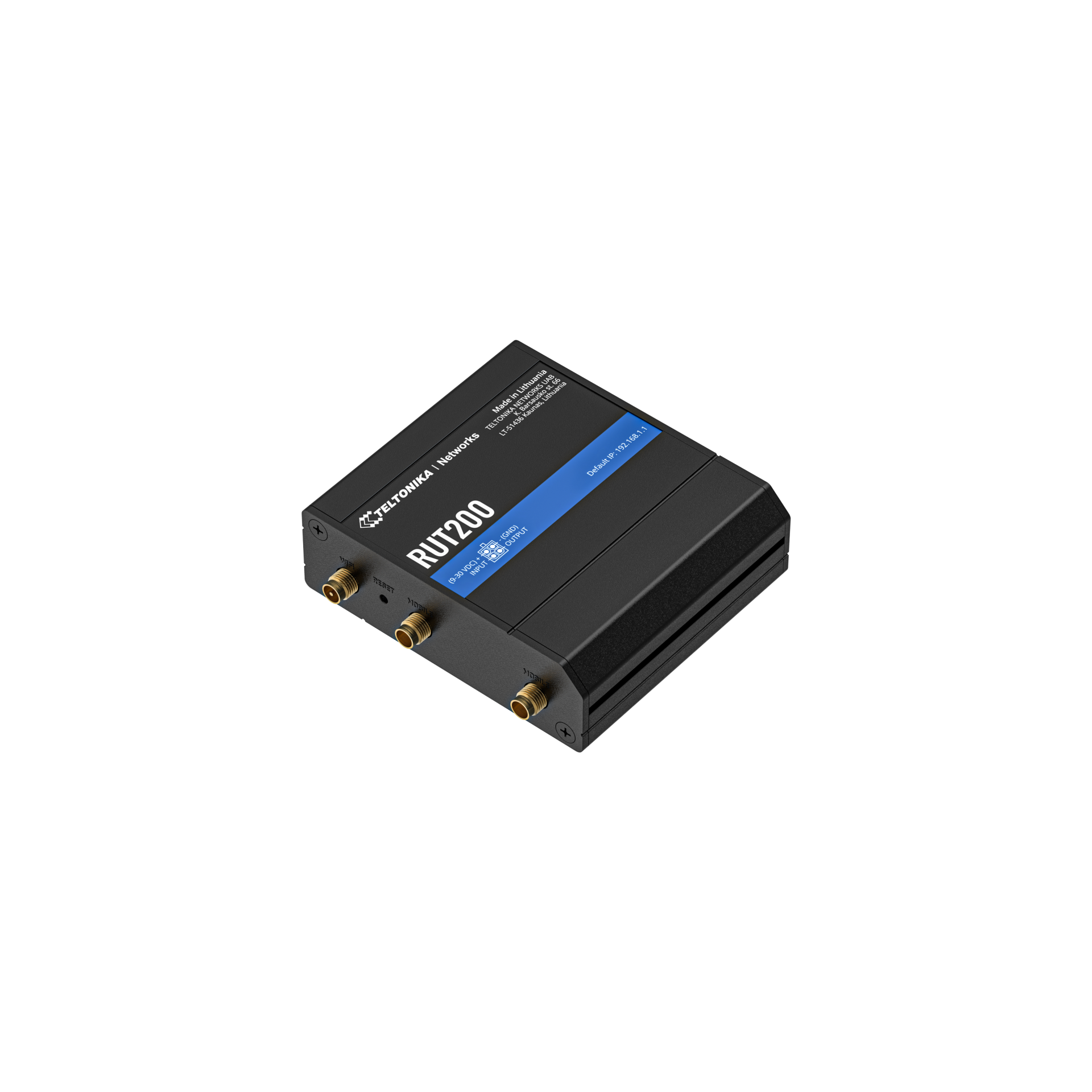 Teltonika RUT200 — LTE Cat 4 Router, 802.11n, 10/100 Mbit/s, Ethernet LAN (RJ-45) ports 2