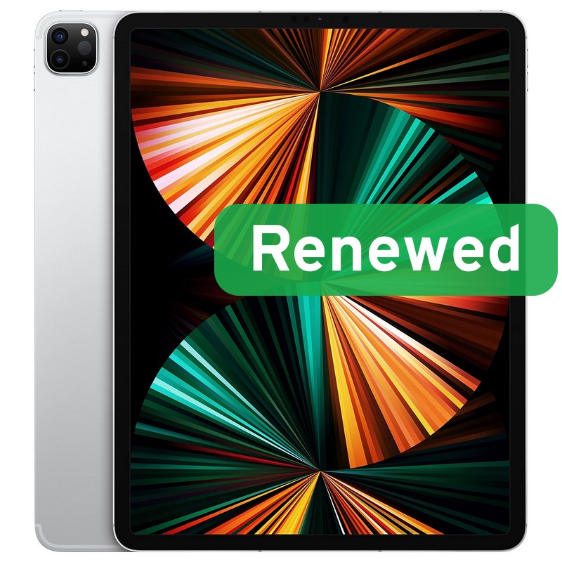 Apple Renewed CPO — iPad Pro 2021 LTE 5th A2461, Silver, 8 GB, 128 GB