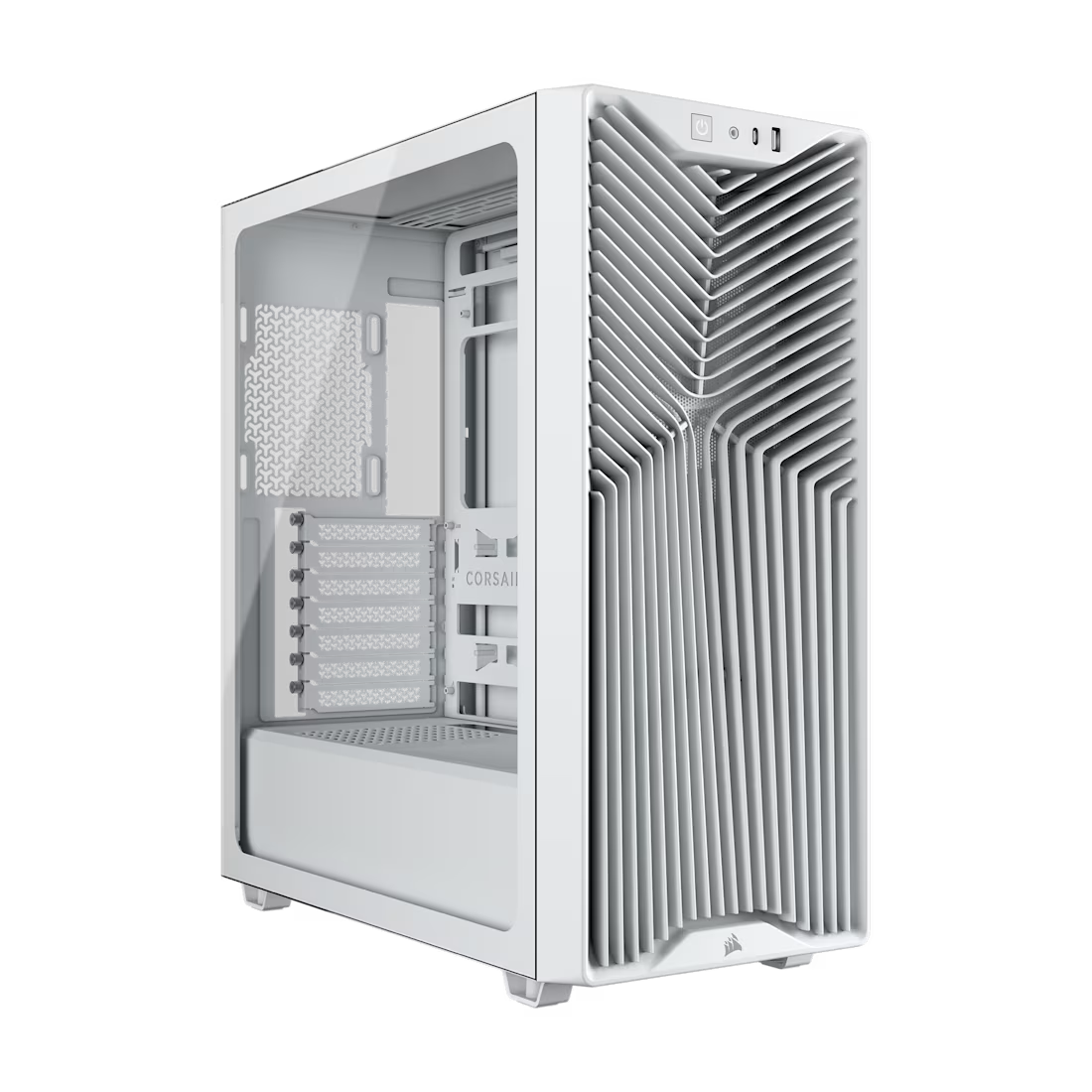Corsair 3200D RS — PC Case, White, Mid-Tower