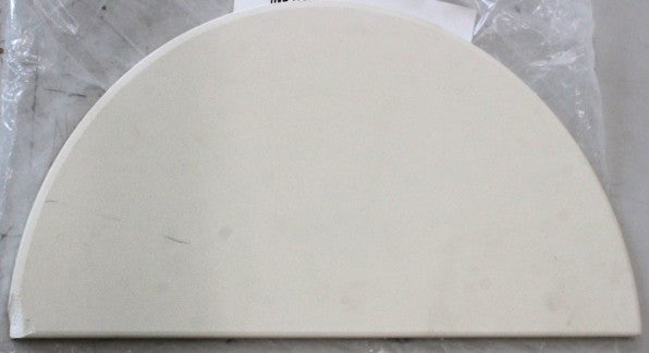 TunaBone Half moon pizza stone, 190 mm for Kamado 23/24inch, CHIPPED CORNER