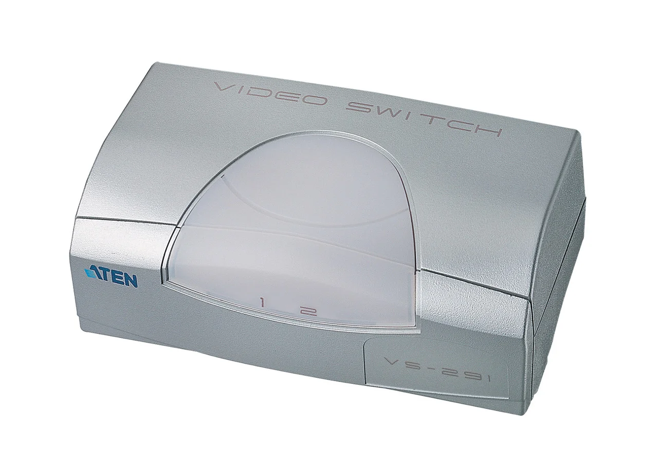 Aten VS291-A7-G — Video switch - 2 ports, 2 x VGA