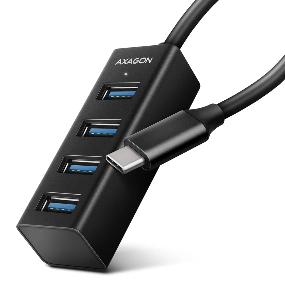 AXAGON HUE-M1C — SuperSpeed USB-C MINI Hub