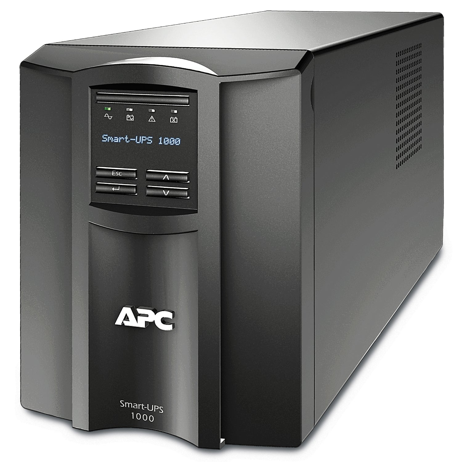 Schneider Electric SMT1000IC — APC Smart-UPS, Tower, 8x IEC C13 outlets, SmartConnect Port+SmartSlot, AVR, LCD, 1000 VA, 700 W, 230 V