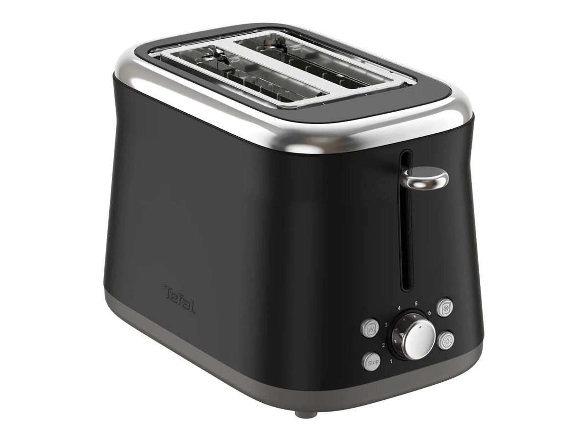 TEFAL Toaster TT7208E0 Collection Retro, Power 850 W, Number of slots 2, Housing material Stainless steel