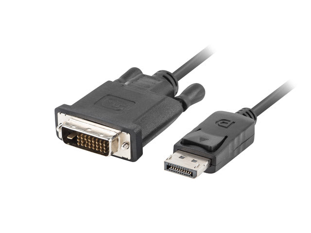 Lanberg Cable CA-DPDV-10CU-0018-BK, DisplayPort to DVI-D, 1.8 m