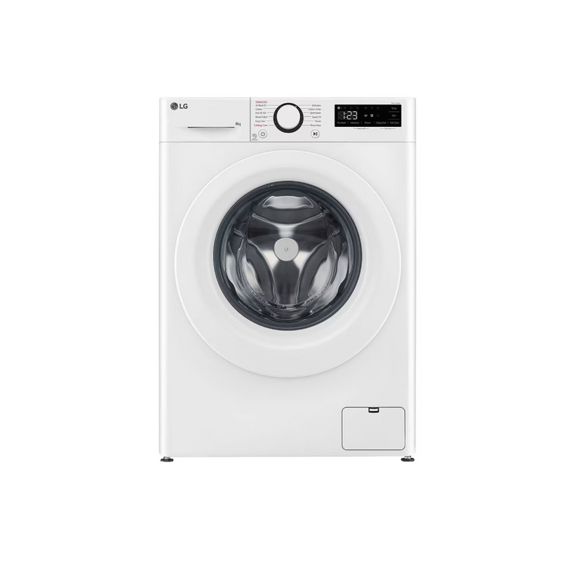 LG F2WR508SWW — Washing machine, Energy efficiency class A, Front loading, Washing capacity 8 kg