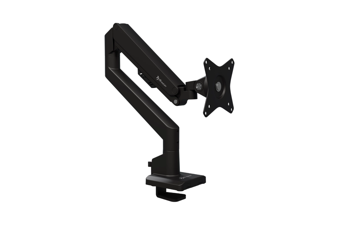Arozzi Desk Mount, Tilt, Swivel, Rotation, Maximum weight (capacity) 9 kg, Black