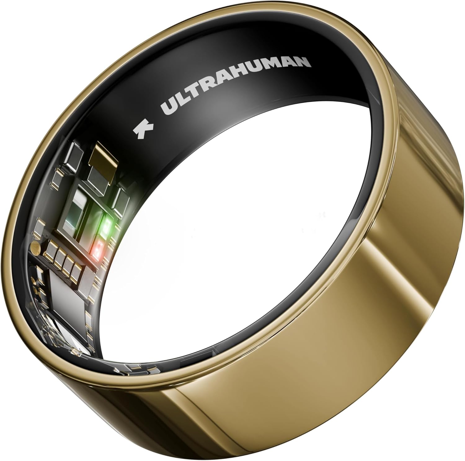 Ultrahuman — Ring Air, Bionic Gold, Size 6, Smart Ring