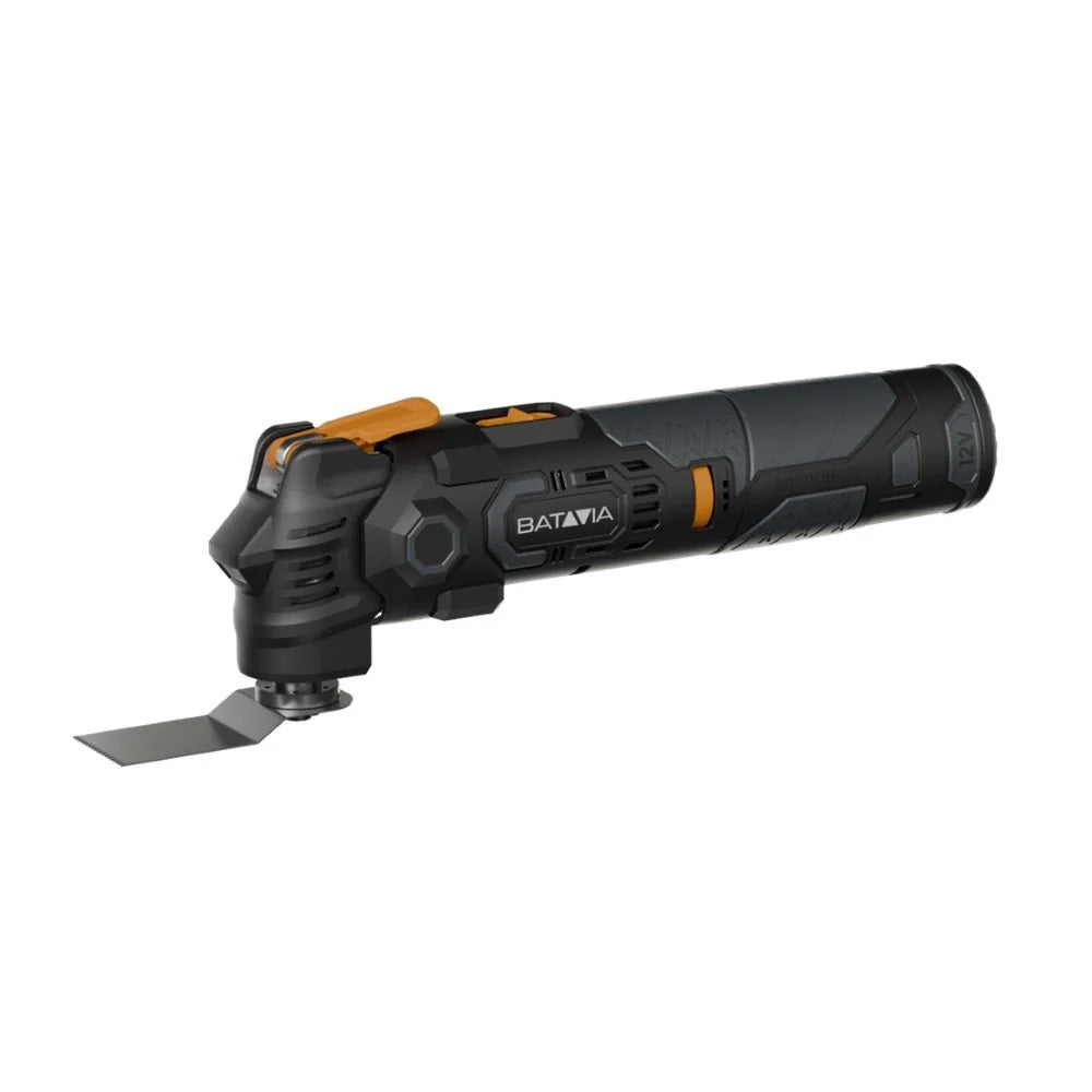 Batavia B.V. 12V Cordless Anti-Vibration Multitool - Fixxpack 2.0 Set (incl. 2.0Ah battery and USB-C charging cable)