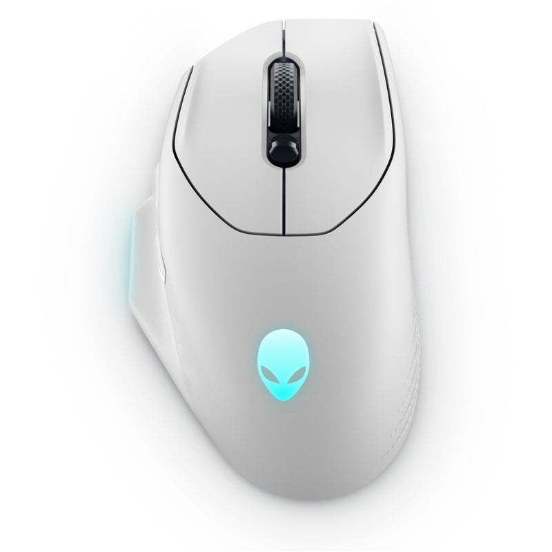 Dell AW620M — Gaming Mouse, Wired/Wireless, Alienware Wireless Gaming Mouse, Lunar Light