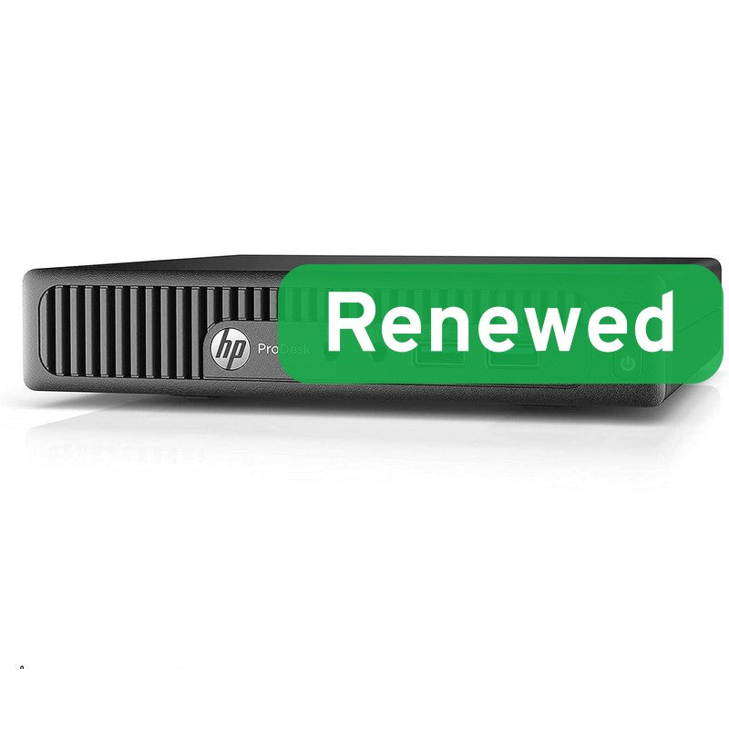 HP Renewed Grade A — ProDesk 400 G2 DM, Intel Core i3, i3‑6100T, 8 GB