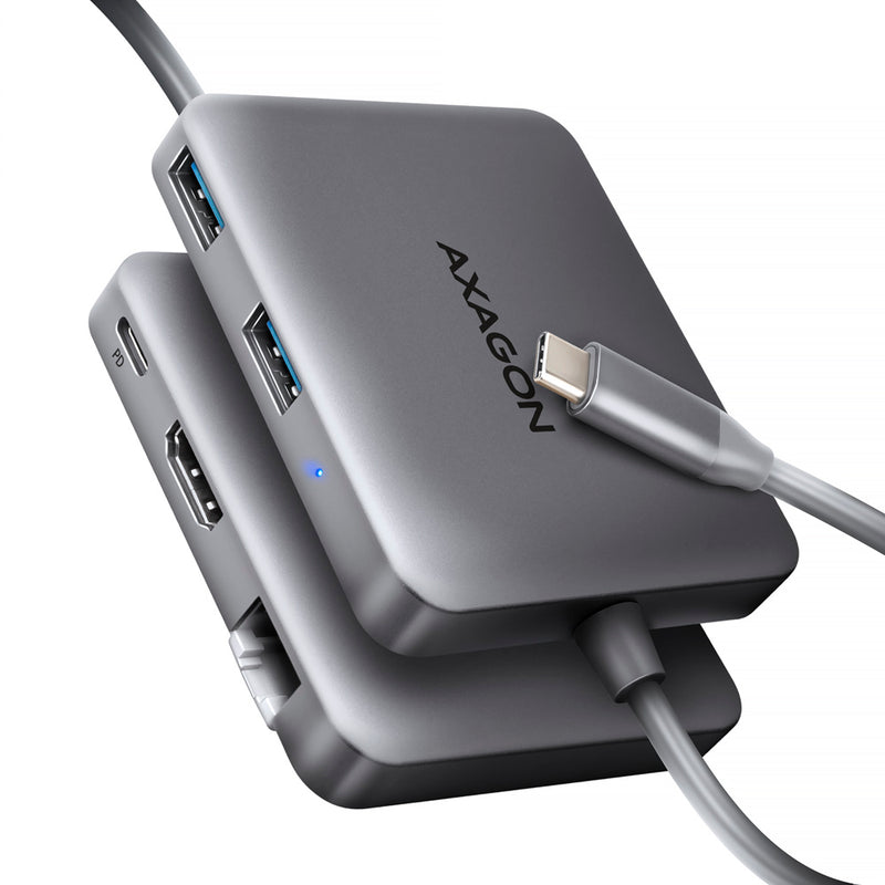 AXAGON HMC-5HL — USB-C 5Gbps SuperSpeed 5in1 Hub