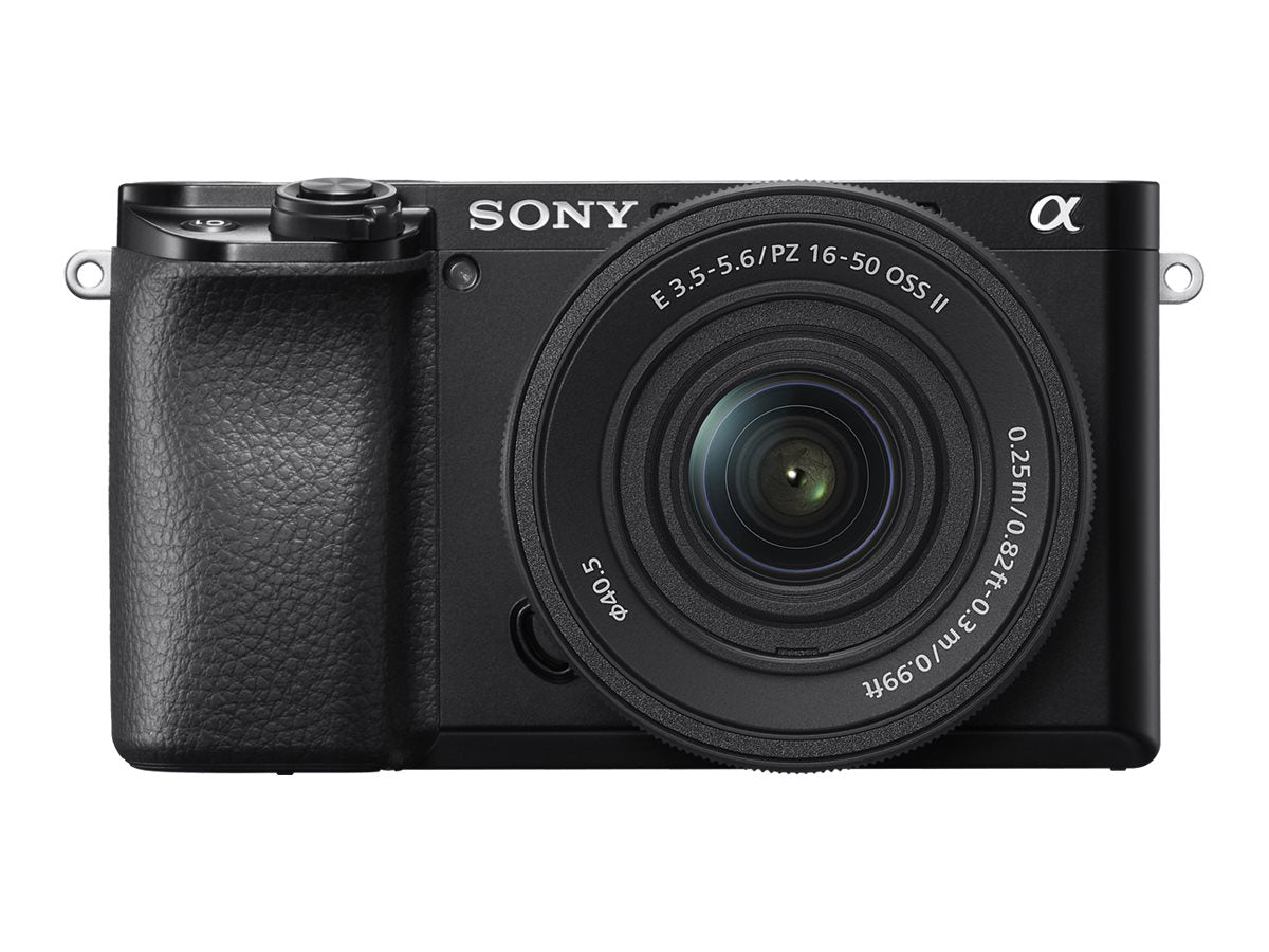 Sony ILCE-6100 Mirrorless Camera + 16-50mm Lens, Black