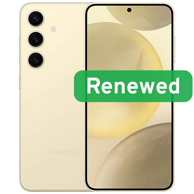 Samsung Renewed Grade A — Samsung Galaxy S24, Amber Yellow, 6.2 ", Dynamic AMOLED 2X