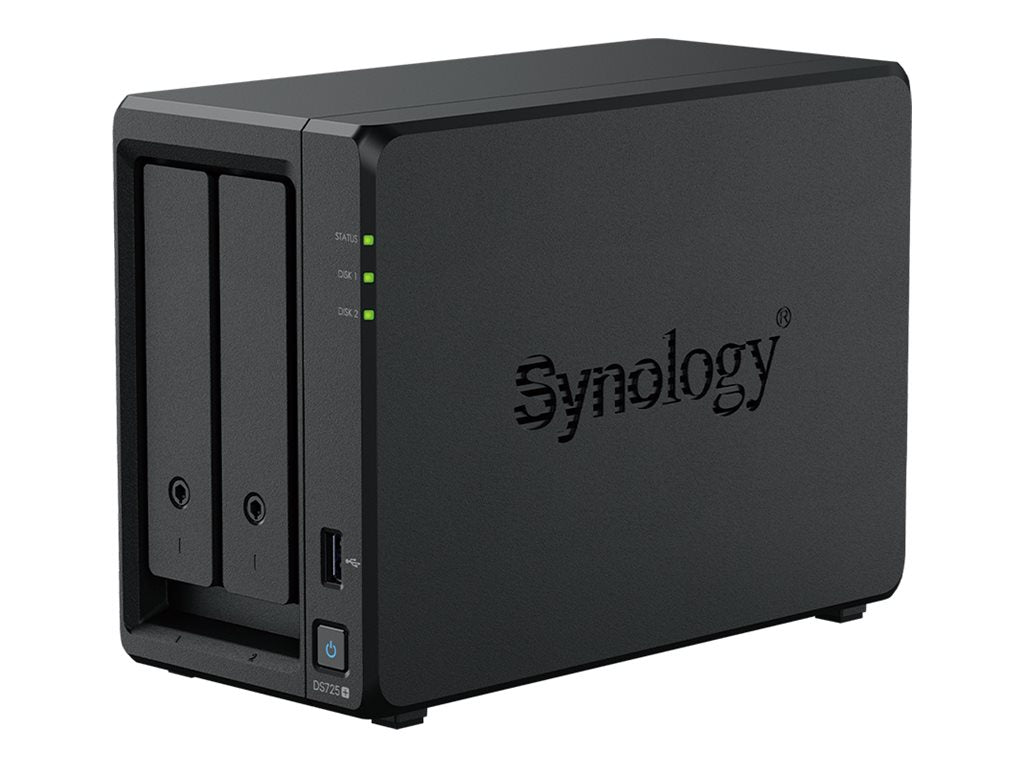 Synology DiskStation DS725+, AMD Ryzen, R1600, 4 GB
