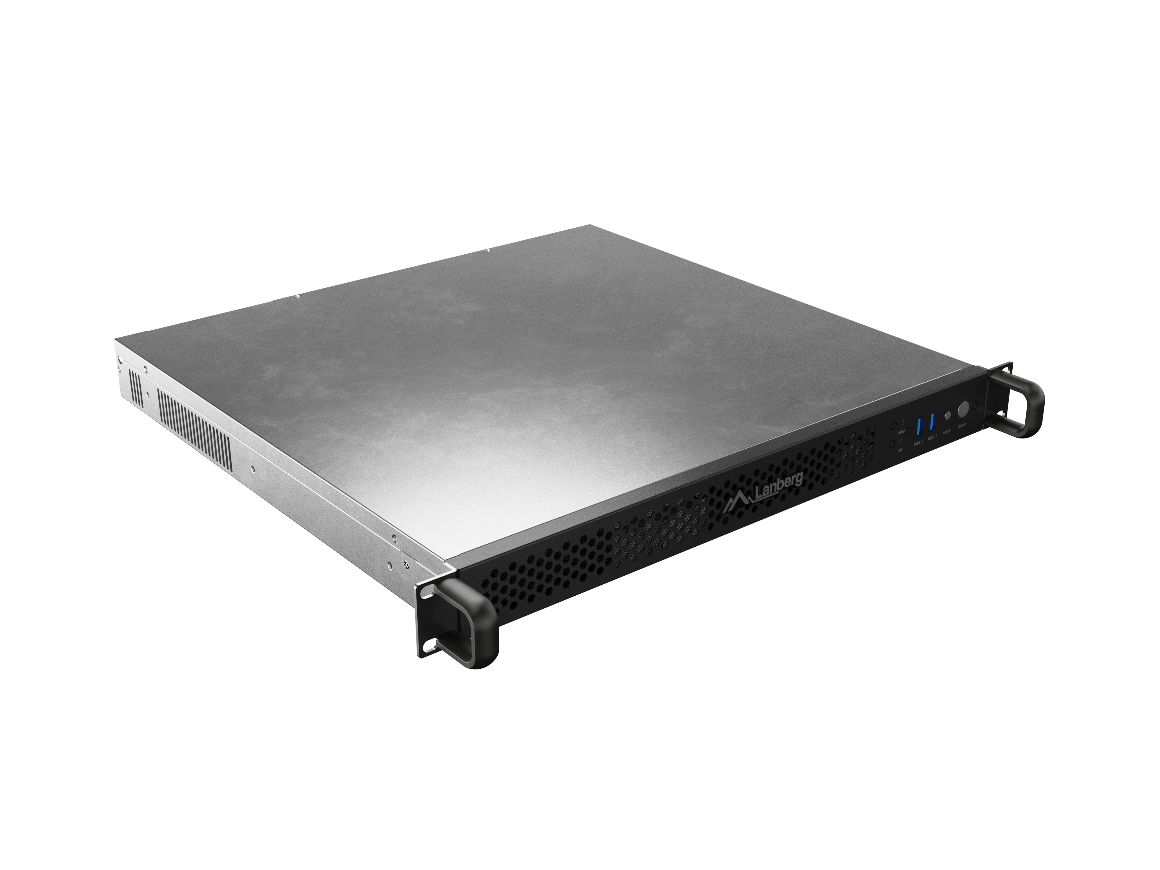 Lanberg SC01-4201-10B — Rackmount server chassis ATX 420/10 19"/1U, Black