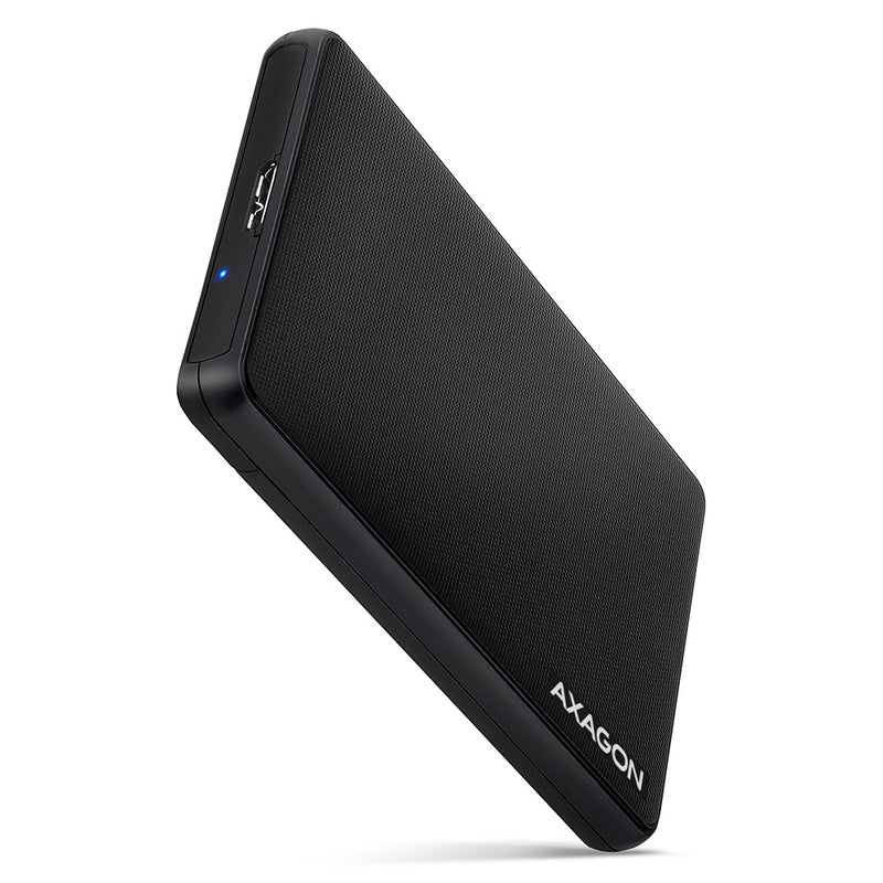 AXAGON EE25-SL — Screwless USB 3.2 Gen 1 - SATA 6G external box for 2.5" SSD/HDD