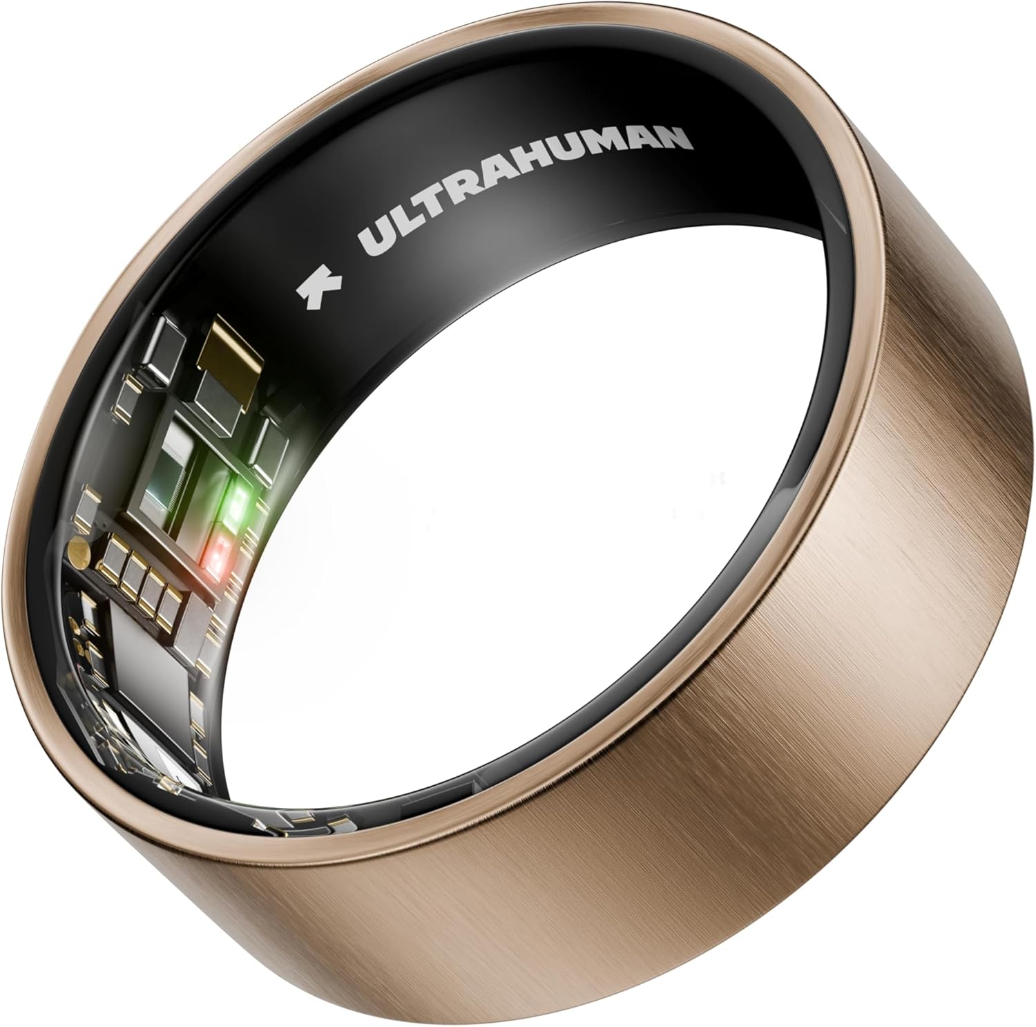 Ultrahuman — Ring Air, Brushed Rose Gold, Size 8, Smart Ring