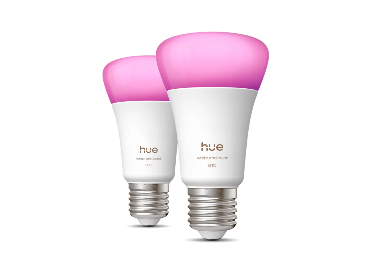 Philips Hue WCA 810 A60 2P EU, E27, 6 W, White and colour light