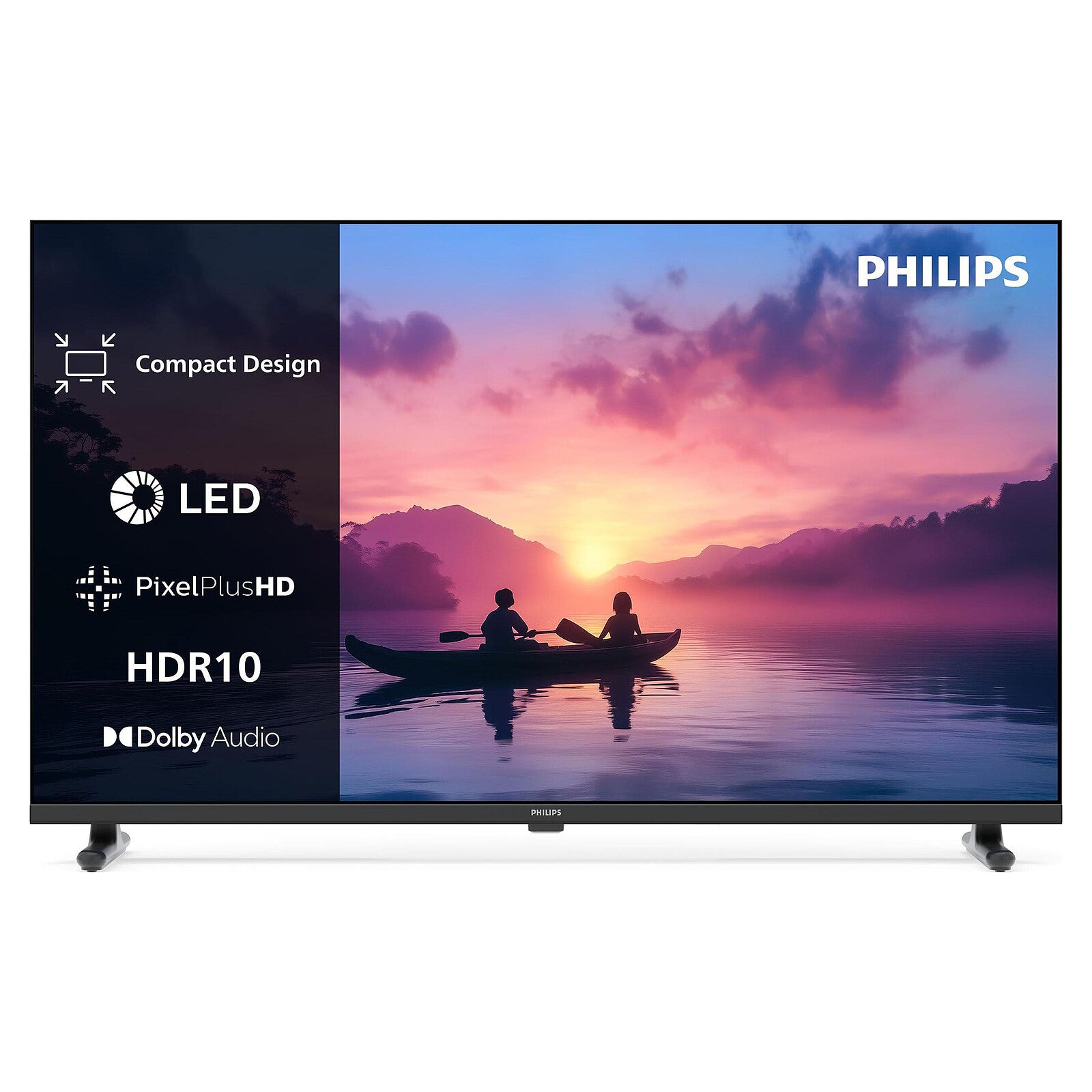 Philips 32PHS6050/12 — 2K LED TV, Smart TV, TITAN OS, Black