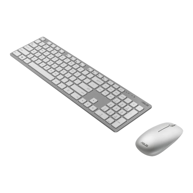Asus W5000, Keyboard and Mouse Set, Wireless, White