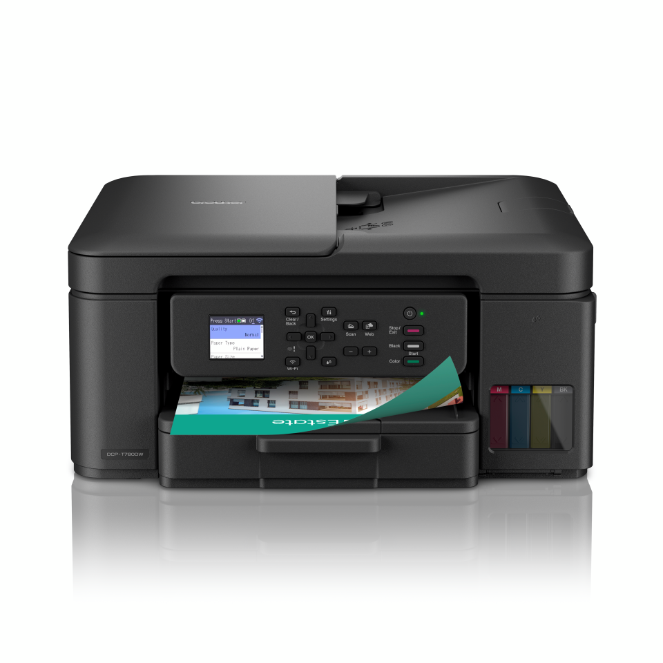 Brother DCP-T780DW — Wireless Printer with ADF, Inkjet, Colour, 3-in-1