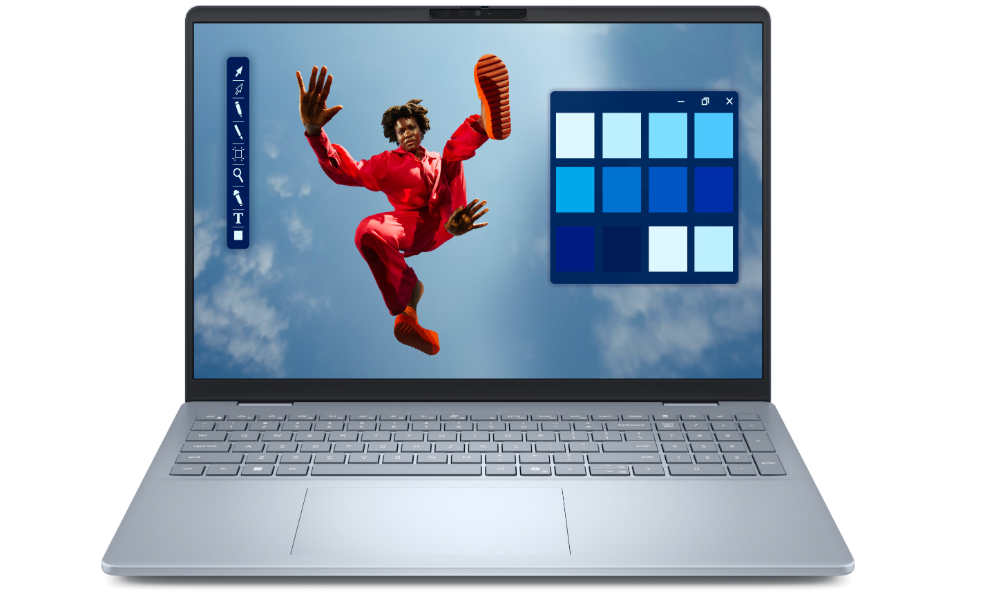 Dell Plus 16 DB16250, Ice Blue, 16 ", Touchscreen