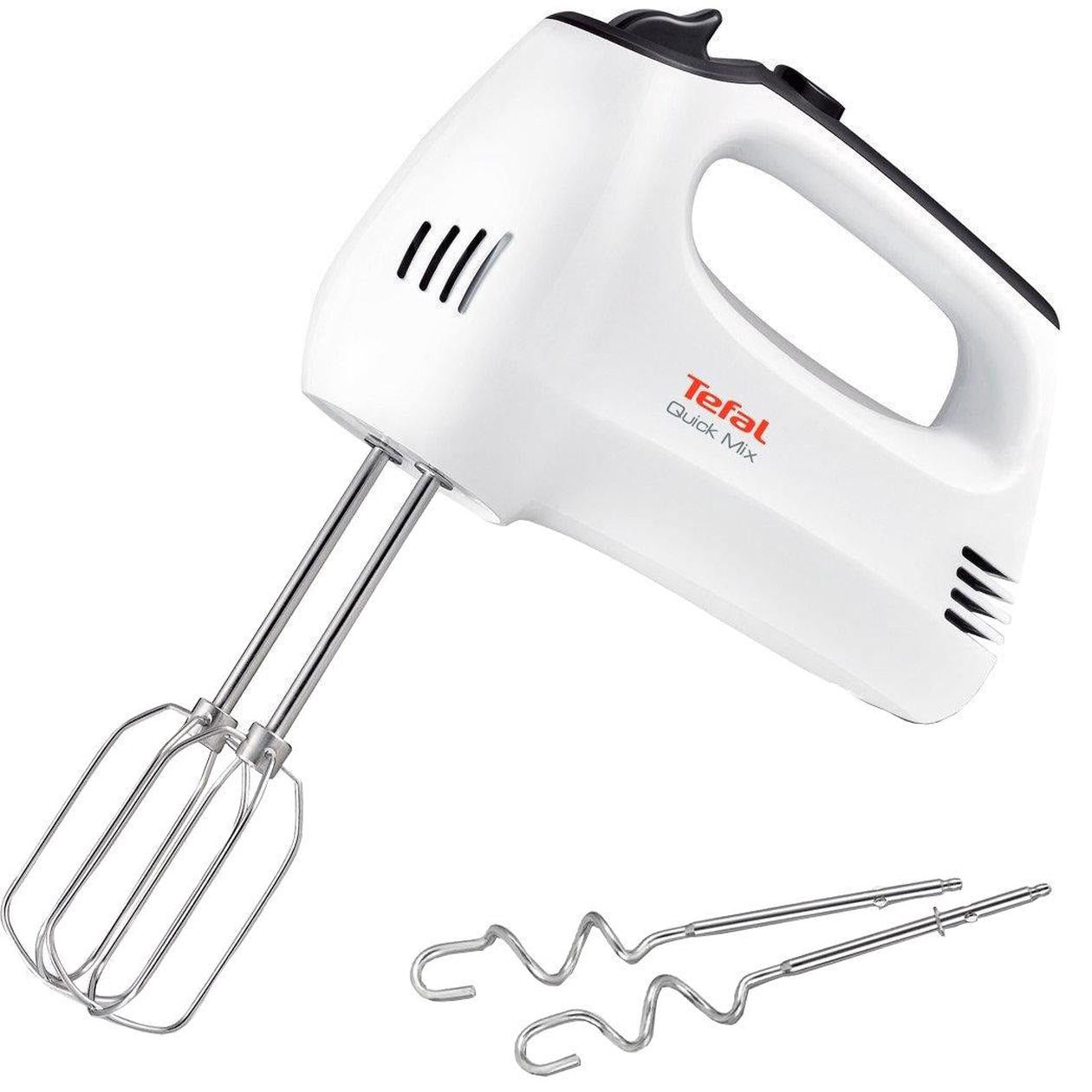 TEFAL HT3101 QuickMix — Hand mixer, 300 W, Number of speeds 5, Turbo mode