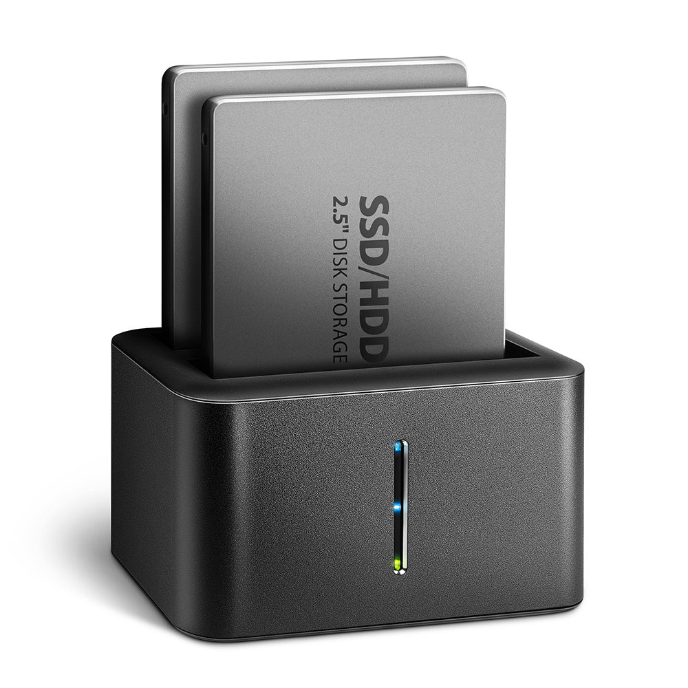 AXAGON ADSA-D25 — SuperSpeed USB DUAL 2.5" SSD/HDD MINI dock